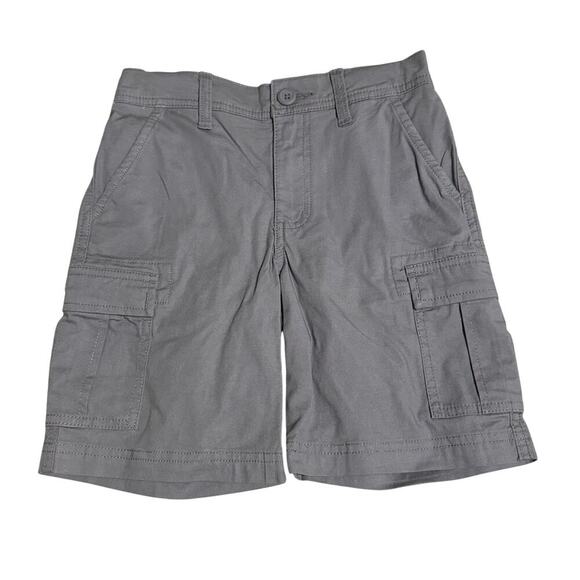 NWT art class Size Small 6/7‎ Boy Kid Gray Cargo Pockets Shorts Elastic Cotton - Picture 1 of 4